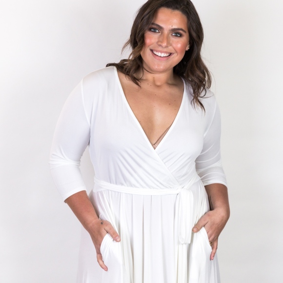 Plus Size ‘Goddess’ High Low Dress - Picture 2 of 10